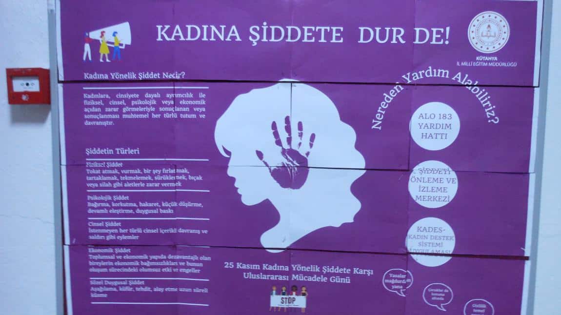 25 Kasım Kadına Yönelik Şiddete Karşı Uluslararası Mücadele Günü Panomuz