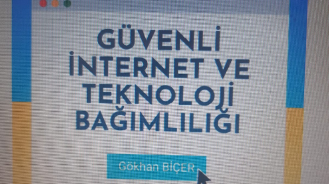 Velilere Yönelik Güvenli İnternet ve Teknoloji Bağımlılığı Seminer